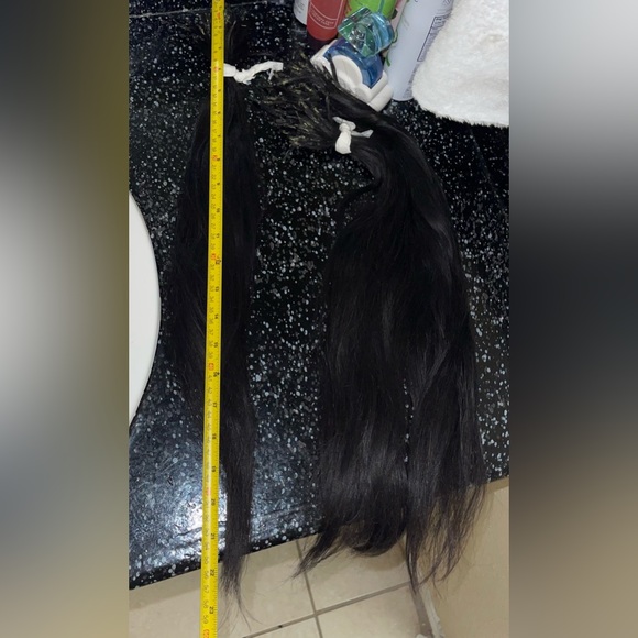 Extensions 100% Mexican Virgin Human Hair 150g 23in . - Picture 5 of 7